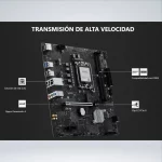 PLACA MSI PRO H810M-E DDR5 LGA 1851 - Imagen 4
