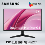 MONITOR SAMSUNG 27" ESSENTIAL G3 G31H FHD IPS 1MS 144HZ LS27HG310ELXPE
