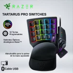 TECLADO RAZER TARTARUS PRO SWITCHES ANALOGOS CHROMA BLACK