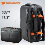 MOCHILA COUGAR 17.3 VANGUARD GAMING BLACK