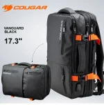 MOCHILA COUGAR 17.3 VANGUARD GAMING BLACK