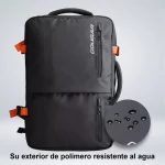 MOCHILA COUGAR 17.3 VANGUARD GAMING BLACK - Imagen 2