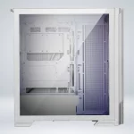 CASE MID TOWER MSI VELOX 300R AIRFLOW PZ PANEL FRONTAL DE MALLA METALICA WHITE - Imagen 5