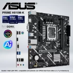 PLACA ASUS PRIME H810M-K SOCKET: INTEL LGA 1851 DDR5