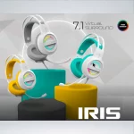 AUDIFONO GAMING IRIS-W AMARILLO RGB - Imagen 7