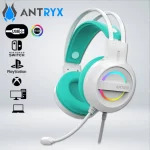 AUDIFONO GAMING IRIS-W TURQUESA RGB