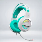 AUDIFONO GAMING IRIS-W TURQUESA RGB - Imagen 2