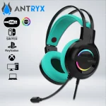 AUDIFONO GAMING IRIS-K TURQUESA RGB