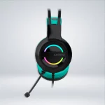 AUDIFONO GAMING IRIS-K TURQUESA RGB - Imagen 4