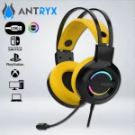 AUDIFONO GAMING IRIS-K AMARILLO RGB