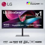 MONITOR GAMER CURVO ULTRAGEAR G6 QHD 34 " VA 240hz 1ms HDR400 AMD SPEAKER 34G630A