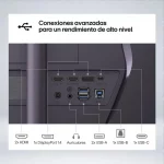 MONITOR GAMER CURVO ULTRAGEAR G6 QHD 34 " VA 240hz 1ms HDR400 AMD SPEAKER 34G630A - Imagen 6