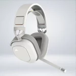 AUDIFONO GAMING CORSAIR HS80 MAX WHITE WIRELESS - Imagen 4
