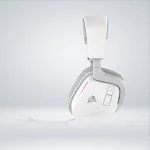 AUDIFONO GAMING CORSAIR VOID V2 RGB ELITE WHITE WIRELESS - Imagen 4