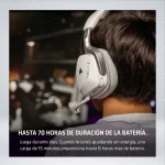 AUDIFONO GAMING CORSAIR VOID V2 RGB ELITE WHITE WIRELESS - Imagen 7