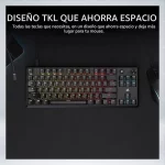 TECLADO GAMING CORSAIR K70 CORE TKL RGB ALAMBRICO - Imagen 5