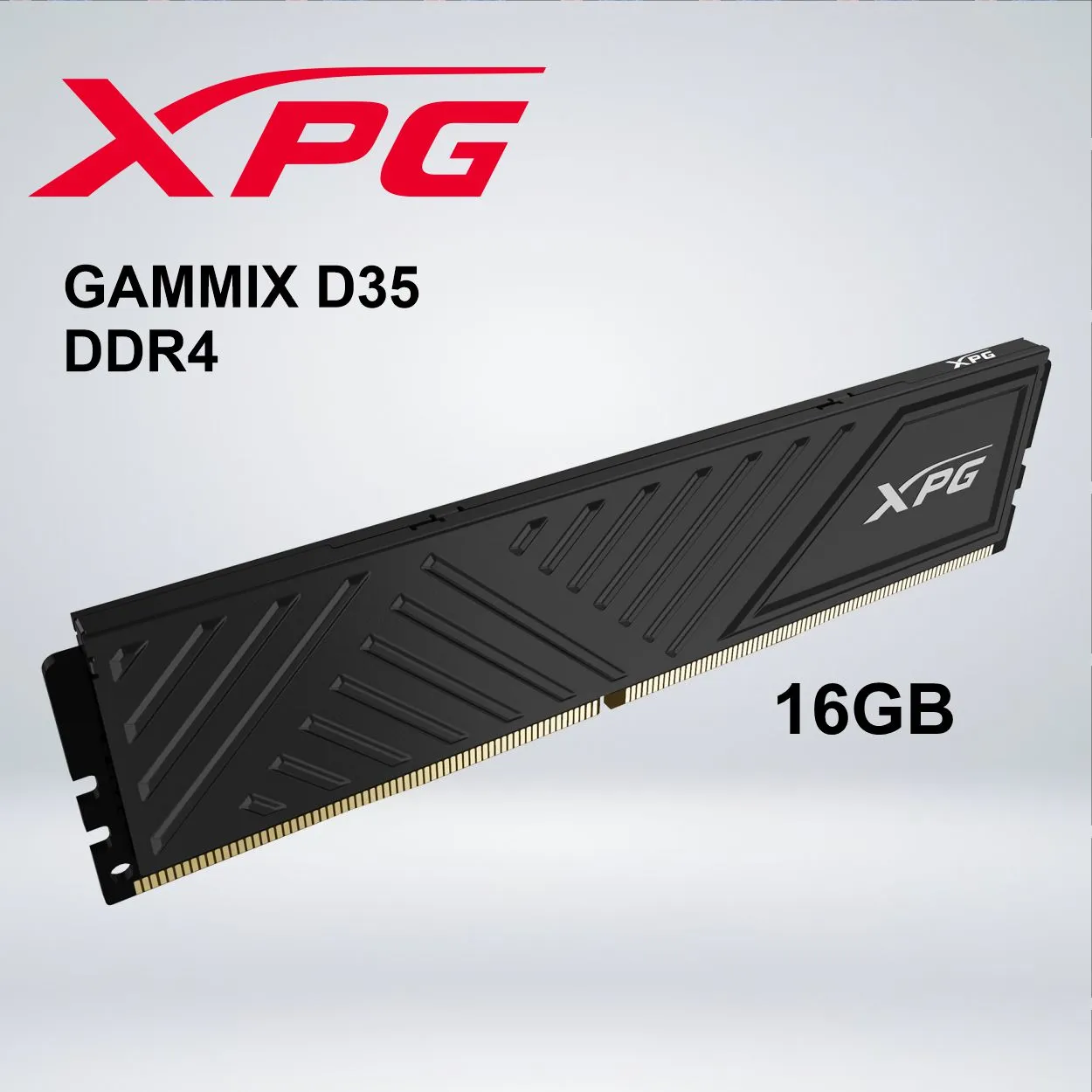 156926444_01 MEMORIA XPG GAMMIX D35 16GB 3200 CL 16 DDR4 BLACK 038245 - Imagen 1
