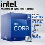 PROCESADOR INTEL CORE i9-12900KF LGA1700 3.2/5.2 GHz 30MB  - 030537.