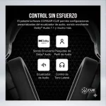 AUDIFONO GAMER CORSAIR HS55 SURROUND V2 MULTIPLATAFORMA BLANCO CA-9011390-WW - Imagen 8
