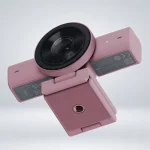 WEBCAM RAZER KIYO V2 X QUARTZ 1440P 60FPS AUTOFOCUS MICRÓFONO ESTÉREO USB ROSA CUARZO 042061 - Imagen 3