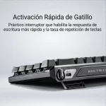 TECLADO GAMING ASUS ROG FALCHION ACE HFX 65% SWITCHES MAGNÉTICOS 040394 - Imagen 7