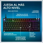 TECLADO GAMING LOGITECH G316 X 98% RGB MECANICO PERSONALIZACIÓN TOTAL 920-014183 - Imagen 7