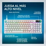 TECLADO GAMING LOGITECH G316 X 98% RGB MECANICO PERSONALIZACIÓN TOTAL WHITE 920-014226 - Imagen 8