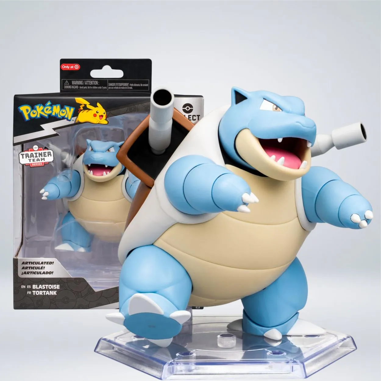 157791705_01 FIGURA POKEMON SELECT BLASTOISE ARTICULADO - Imagen 1