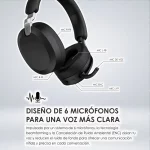 AUDIFONO GAMING MAESTRO 500 WIRELESS INALÁMBRICOS, BLUETOOTH 5.4, USB-C, BATERÍA 90H, NEGRO 042973 - Imagen 4