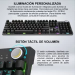TECLADO + MOUSE GAMING MSI FORGE GK320 SW-RED 042972 - Imagen 5