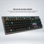 TECLADO + MOUSE GAMING MSI FORGE GK300 SW-BLUE 038138 - Imagen 4