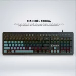 TECLADO + MOUSE GAMING MSI FORGE GK300 SW-BLUE 038138 - Imagen 5