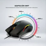 TECLADO + MOUSE GAMING MSI FORGE GK300 SW-BLUE 038138 - Imagen 8