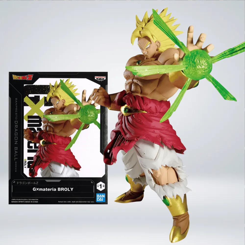 158601600_01 FIGURA BANPRESTO DBZ GXMATERIA - BROLY - Imagen 1