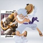 FIGURA BANPRESTO ONE PIECE - GRANDISTA - MONKEY D. LUFFY GEAR 5 II