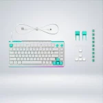 TECLADO LOGITECH G512 X 75% TACTILE ANALÓGICO + MECÁNICO USB RGB LIGHTSYNC WHITE 920-013948 - Imagen 5
