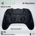 MANDO RAZER RAIJU V3 PRO WIRELESS HYPERSPEED PS5/PC BLACK RZ06-05580100-R3UA