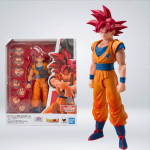 FIGURA S.H FIGUARTS DBZ - SUPER SAIYAN GOD SON GOKU (God Aura)