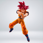 FIGURA S.H FIGUARTS DBZ - SUPER SAIYAN GOD SON GOKU (God Aura) - Imagen 7
