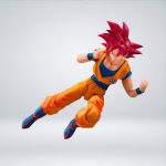 FIGURA S.H FIGUARTS DBZ - SUPER SAIYAN GOD SON GOKU (God Aura) - Imagen 6