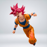 FIGURA S.H FIGUARTS DBZ - SUPER SAIYAN GOD SON GOKU (God Aura) - Imagen 5
