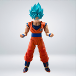 FIGURA S.H FIGUARTS DBZ - SUPER SAIYAN GOD SUPER SAIYAN SON GOKU (Blue Power Transcending Limits ) - Imagen 7