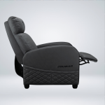 SOFA GAMING COUGAR RANGER ELITE JET GRAY CUERO PVC RECLINA 160° REPOSAPIES PLEGABLE - Imagen 4