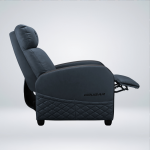 SOFA GAMING COUGAR RANGER ELITE NAVY BLUE CUERO PVC RECLINA 160° REPOSAPIES PLEGABLE - Imagen 6