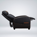 SOFA GAMING COUGAR RANGER ELITE CUERO PVC RECLINA 160° REPOSAPIES PLEGABLE BLACK - Imagen 5