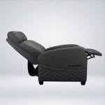 SOFA GAMING COUGAR RANGER ELITE JET GRAY CUERO PVC RECLINA 160° REPOSAPIES PLEGABLE - Imagen 5
