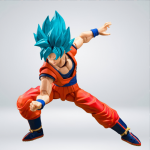FIGURA S.H FIGUARTS DBZ - SUPER SAIYAN GOD SUPER SAIYAN SON GOKU (Blue Power Transcending Limits ) - Imagen 4
