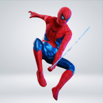 FIGURA SPIDER-MAN (FINAL SWING SUIT) MOVIE PROMO EDITION- HOT TOYS - Imagen 3