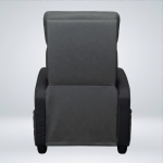 SOFA GAMING COUGAR RANGER ELITE JET GRAY CUERO PVC RECLINA 160° REPOSAPIES PLEGABLE - Imagen 7