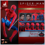 FIGURA SPIDER-MAN (FINAL SWING SUIT) MOVIE PROMO EDITION- HOT TOYS - Imagen 8
